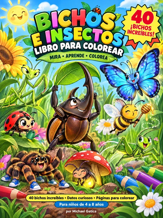 Portada de Bichos e insectos